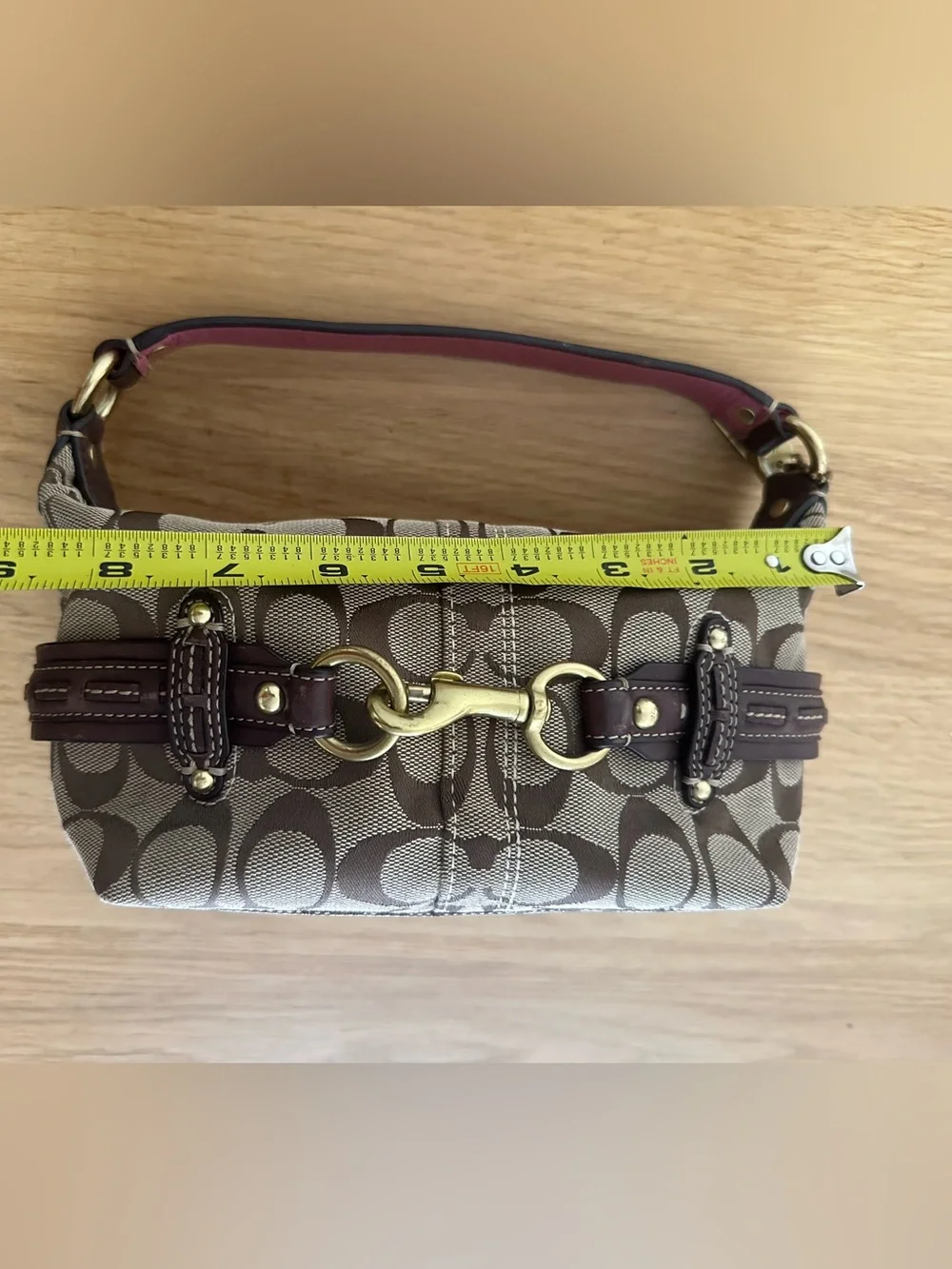 Coach authentic monogram